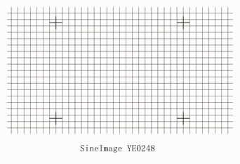 幾何畸變測試卡YE 0248
