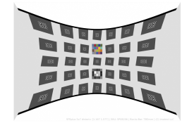 預(yù)畸變的測(cè)試卡