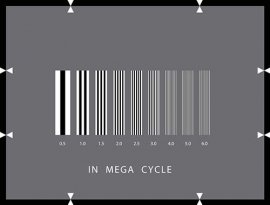 振幅頻率響應(yīng)測試圖卡(0.5, 1, 1.5, 2, 2.5 , 3 , 5, 6