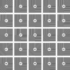 傅科頻率測試卡